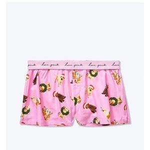 NWT Victoria’s Secret Pink Doggy Boxers